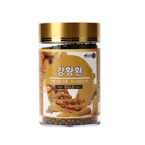 엘라이프 - 강황환 300g 식약처 식약청 인정 인증 해썹 haccp 강황가루 강황 인도산 커큐민 생강 카레 터메론 쿠르쿠민 아줄렌 캄파 시네올 팔라듐 메치르톨 이르카르 비노르, 300gX4통