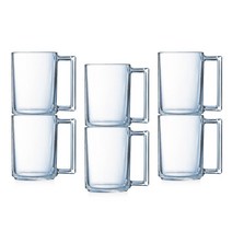 피트니스 내열강화 머그컵세트, 피트니스 내열강화머그6p(320ml)