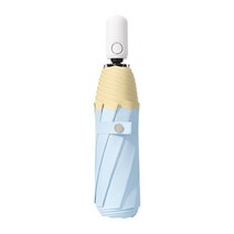 자외선 차단 크림투톤 3단 자동 우산