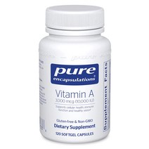 퓨어인캡슐레이션 비타민A 3000mcg 10000IU 120정, 1개, 1
