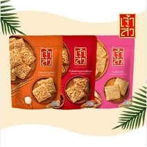 2+1 차오수아 태국쌀과자 태국과자 차오쑤아 chaosua 태국간식, 새우구이맛2개+매운맛1개, 1