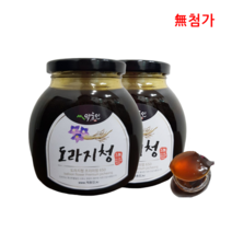 약초인 무첨가 순수 3년근 도라지청 650g + 증)샘플, 2개