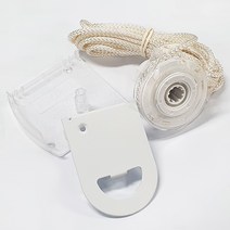 블라인드 롤스크린 줄 부품 부속 끈 손잡이 파손 교체, 01.저소음 끈 손잡이(만) 화이트