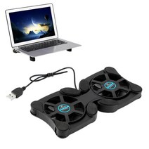 쿨러팬 냉각팬 휴대용 컴퓨터 노트북에 적합한 USB 팬 쿨러 2 냉각 충전 보드