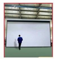 180 200 300 200인치 300인치 빔스크린 Screen 4K, 흰색 유리 섬유 리모콘이 있는 130인치 43