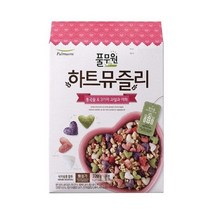 풀무원 하트뮤즐리 320gx24개 통곡물 시리얼