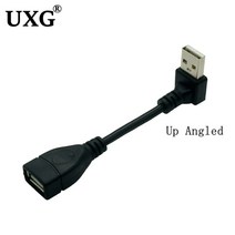 VR 메타버스 가상현실 체험 헤드셋 휴대폰호환 컨트롤러 90도 각진 USB 연장 케이블 2.0 TV PS4 속도 데이, 02 Up_04 50cm
