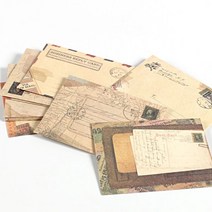 12 개/몫 귀여운 미니 봉투 빈티지 유럽 스타일 카드 선물 크리스마스 초대장, 9.5x7.2cm