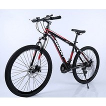 전기 산악자전거 MTB 광폭타이어 입문 출퇴근용 산악 자전거 한 바퀴 스포츠카 성인 학생용 오프로드 레이, 02 1_01 24inch