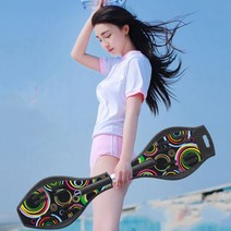 입문자용 고급 에스보드 S보드 킥보드 롤러브레이드 전동, 푸른 불꽃