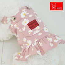 [레드퍼피] mulrise moon 멜빵 애견용품, 상품선택:물오름멜빵핑크XL
