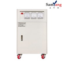 삼양AVR 자동전압조정기 20KVA 삼상 복권, 삼상 입력380V-출력380V