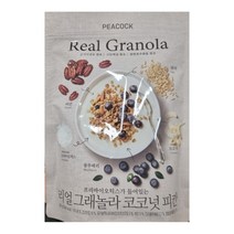 피코크 그래놀라 코코넛 피칸 Real Granola 380g, 1개