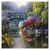 세계명화 DIY 보석십자수 다이아몬드 그림 세계명화 -96187, 하이엔드 스퀘어 큐빅:150X150cm