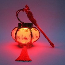 석등 정원장식품 마당꾸미기가정용 중국 새해 스타일 LED 발광 휴대용 랜턴 Q0KA, 01 A-1