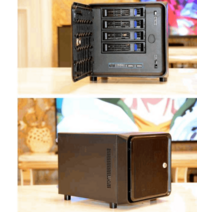 4베이 NAS구축 가정용 나스 서버 개인 하드 웹하드, J1900 A타입 (램 4G/파워150W)