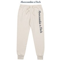 아베크롬비 [A&FITCH] 아베크롬비&피치 그래픽 조거스웻팬츠_BEIGE
