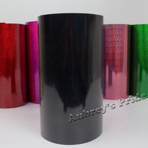 25cm x 100cm (10 40) 금속 PVC 열전달 비닐 열 프레스 커팅 플로터 커터 티셔츠 DIY 호일 필름 종이, Laser Black