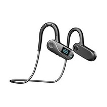 이어버드 이어폰 귀를 막지 않고 개방형무선 SEOBIOG Bluetooth53 귀걸이식, 블랙