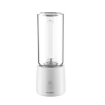 버티컬믹서 반죽기 스탠드 믹서기휴대용 400ml 전기 과일 Juicer 유리 미니 핸드 스무디 메이커 블렌더 믹, 01 WHITE