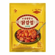 CJ 숯불향 닭강정 200g, 1개