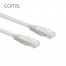 [BC201] Coms 랜케이블(Direct/Cat 6) / 회색, 상세페이지 참조
