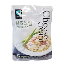 청정원 치즈크림스파게티소스, 250g, 6개