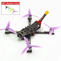 DarwinFPV-베이비 에이프 프로 FPV 드론 라디오 컨트롤 쿼드콥터 브러시리스 모터 Caddx AIO 비행 원격, 03 Baby Ape Purple