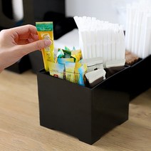 탕비실 정리함 티백 커피 스틱 보관함 수납 다용도 플라스틱