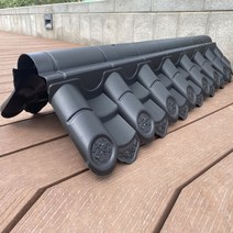 PVC 플라스틱 양면 기와 타일 담장 지붕 옛날 기왓장, A
