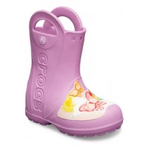 crocs 크록스 키즈 펀랩 버터플라이 레인부츠 아동부츠 205650-508