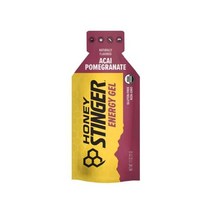 헬스 보충제 Honey Stinger Organic Fruit Smoothie Energy Gel | Gluten Free & Caffeine For Exercise Runnin, Acai Pomegranate (Organic), 1.1 Ounce (Pack of 24)