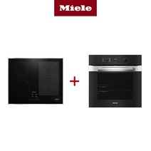 234422 Miele 밀레 KM7464 FR 인덕션 4구+H2860BP 전기오븐 76L+쿡북