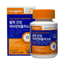 영진약품 비타민B 플러스8 800MG X 90정 X 18병 클로렐라 코엔자임Q10 판토텐산