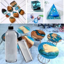에폭시레진 AB 에폭시 수지 크리스탈 접착제 DIY 금형 보석 만들기 용품