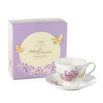 레녹스 Butterfly Meadow Orange sulphur Cup&Saucer Set, Orangesulphur