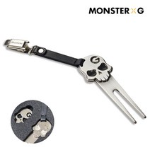 [몬스터지] 가죽 골프 퍼터키퍼 클립 디봇툴 골프용품 MA21DTPCC-12 골프 선물 라운딩 필드 기념품 답례품 생일, 디봇툴 MA21DTPCC-12