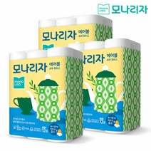 모나리자 에어볼 키친타올 150매 12롤 3팩