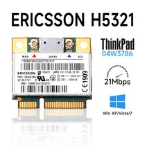 LTE라우터 kt에그 포켓와이파이대여 5g라우터 Ericsson H5321 FRU60Y3297 04W3786 T430 S430 X230 W530 X131 용 하프 미니 PCI-E