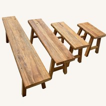 벤치소파 야외 테이블 고재 원목 의자 긴의자 빈티지, 160X26X45