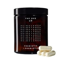 The Nue Co. Natural Prebiotic ＋ Probiotic - IBS Relief - 장 건강 면역 및 피부 지원 - 포자 기반 박테리아 - Vegan - Organic - Time-Delayed
