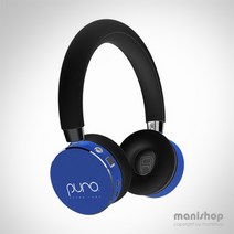 PURO BT2200 청력보호 블루투스 헤드셋 //마이크 내장 어린이 무선 헤드폰, BT2200_블루