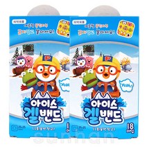 뽀로로 아이스겔밴드 18매입/썸머/밴드/패치/아이스겔/모기물린데, 18개입, 2개