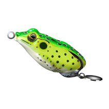 리치킹 트윈 프로그 개구리 블레이드 웜 가물치, 1. 그린 점박이