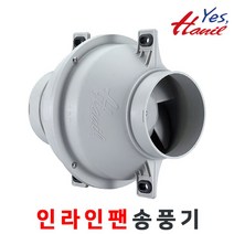 (한일전기) HIF-150 / HIF-200 / HIF-250 / HIF-300 공조설비용 냉난방송풍기 급배기 인라인팬, HIF-300 (덕트사이즈300파이), 1개