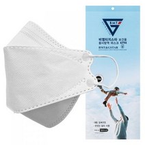 비엠티지스타 KF94 일회용 덴탈 미세먼지 황사 방역 국산 마스크 대형 100매 화이트, 1000매