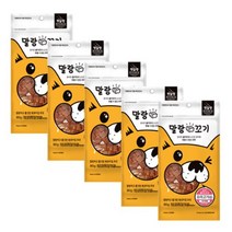 펫슐랭 강아지 노즈워크 말랑꼬기 간식 80g, 4개, 오리고기