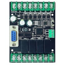 CNC 컨트롤러 모션 제어 FX1N FX3U 10MR 2AD RS485 DC 12-24V 전원 GX-Develoer 8.5, 09 30MR