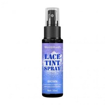 30ml 레이스 틴트 스프레이 빠른 건조 오래 지속되는 무스 가발 헤어 피스용 강력하고 자연스러운 마무리, CN_30ml