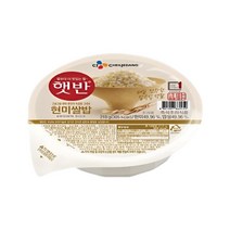햇반 현미쌀밥, 210g, 3개
